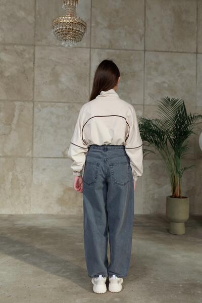 Fotografie 2 Adolescent Джинсы Pentru fată Алекс Culoare серый