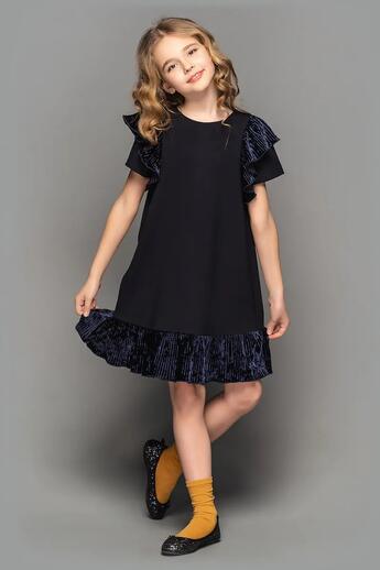 Foto 2   Kleid Darina Schwarz 102655