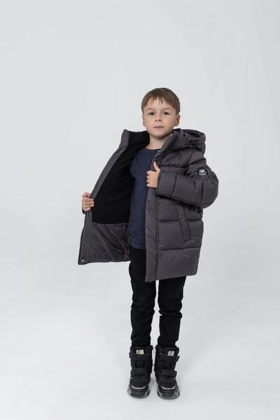 Photo 2 Winter Teenage Jacket for a boy martin Color grejdzh
