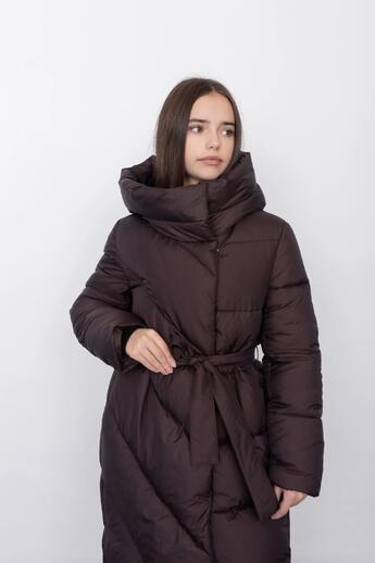 Nuotrauka 6 106090  Пальто Эльза Черный 102655