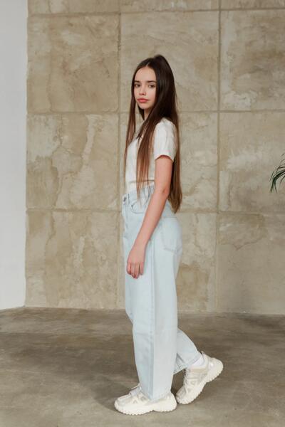 Fotografie 1 Dorostov&eacute; Джинсы Pro d&iacute;vku Алекс Barva св.блакитний