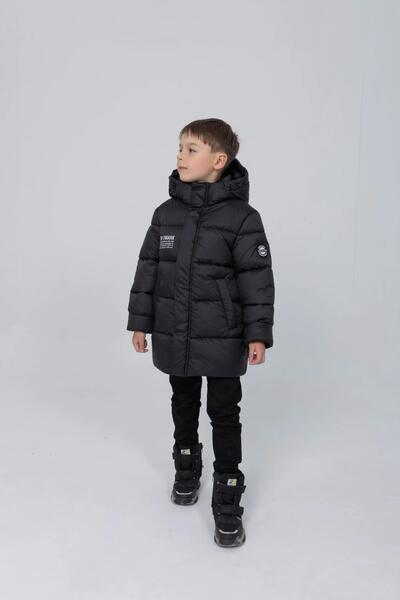 Photo 2 Winter Teenage Jacket for a boy martin Color chernyj