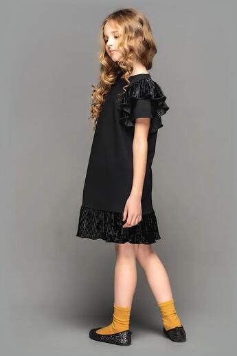 Foto 1   Kleid Darina Schwarz 102655