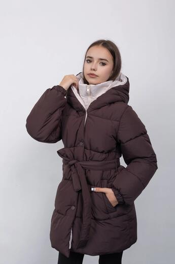 Fotografija 7 106090  Куртка Риана Шоколадный 102655