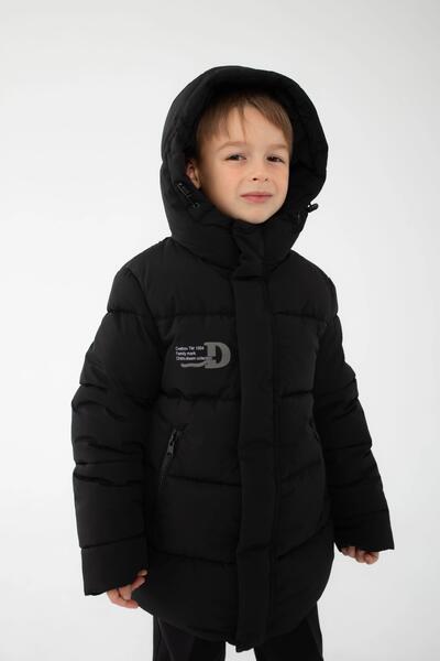 Buy Winter children's Jacket for a boy nikki Color chernyj. Children's Jacket - Cvetkov Photo 0 Winter Children's Jacket for a boy nikki Color chernyj
