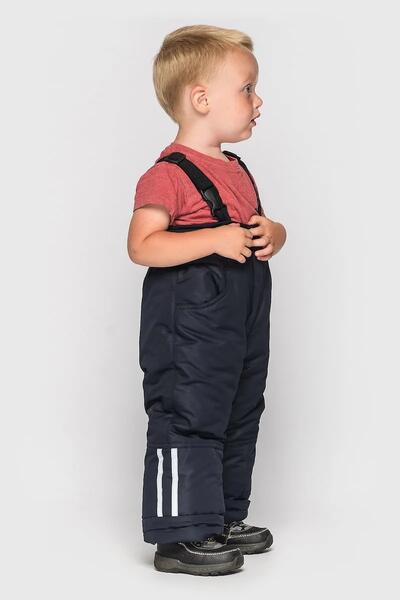 Buy Winter Children's Semi-overalls for a boy dzhoni Color sinij. Children's Semi-overalls - Cvetkov Photo 1 Winter Children's Semi-overalls for a boy dzhoni Color sinij