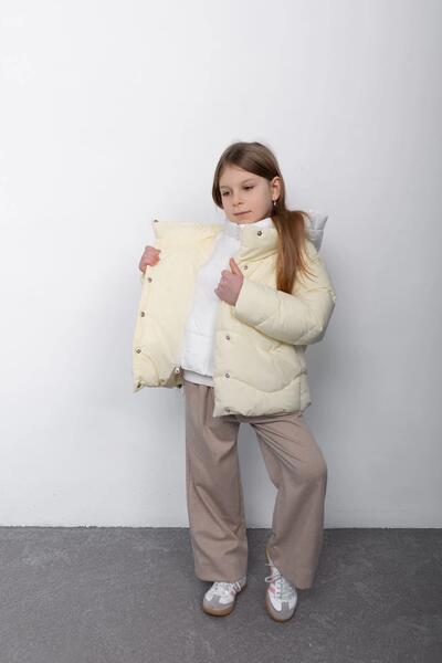 Foto 1 &Uuml;bergangszeit Kinder Куртка F&uuml;r M&auml;dchen Анабель Farbe Желто-молочный