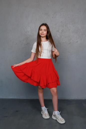 Fotografija 7 861792  Юбка Берта Молочный 102655