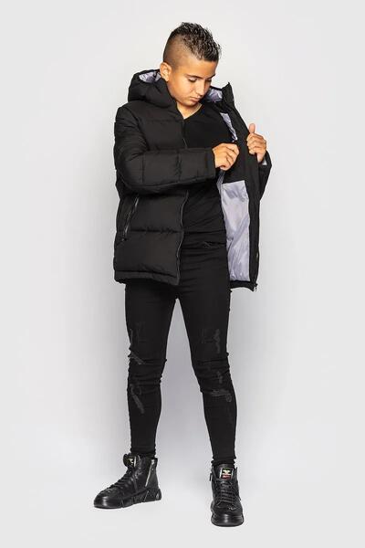 Nakoupit Zimní dorostovou Bunda pro chlapce Austin Barva Černý. Dětské Bunda - Cvetkov Fotografie 1 Zima Dospívající Bunda pro chlapce Austin Barva Černý