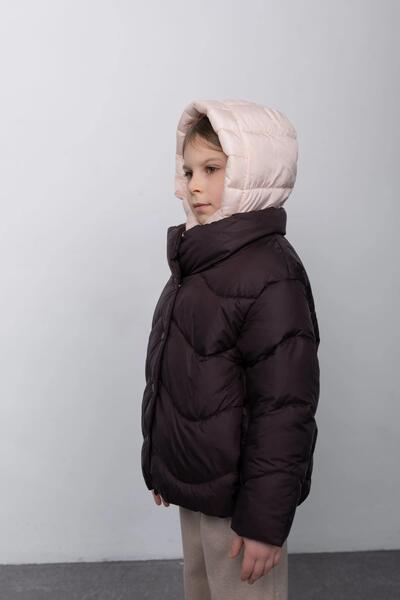 Foto 0 &Uuml;bergangszeit Kinder Куртка F&uuml;r M&auml;dchen Анабель Farbe Шоколадно-персиковый