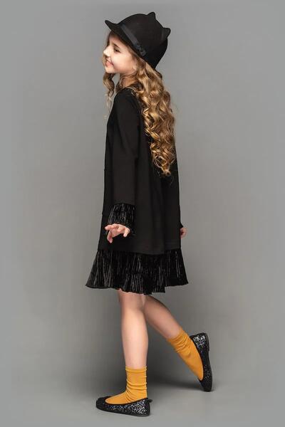Fotografie 1  Rochie Pentru fată Iris Culoare Negru