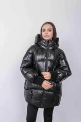 Фото 6 Зимняя Подростковая Куртка Лорна Черный Для девочки