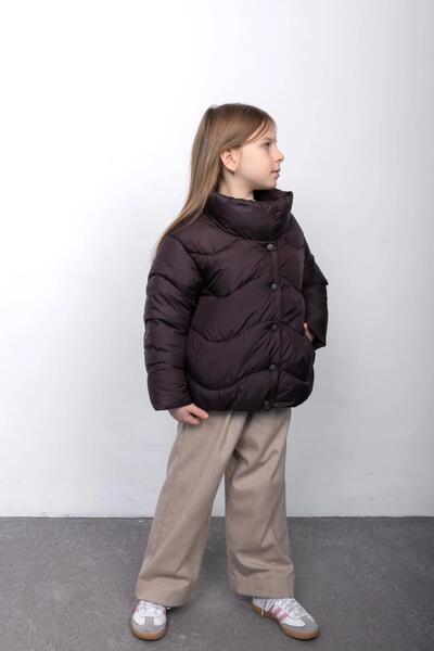 Foto 1 &Uuml;bergangszeit Kinder Куртка F&uuml;r M&auml;dchen Анабель Farbe Шоколадно-персиковый
