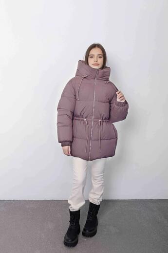 Nuotrauka 9 106090  Куртка Луиза Серый 102655