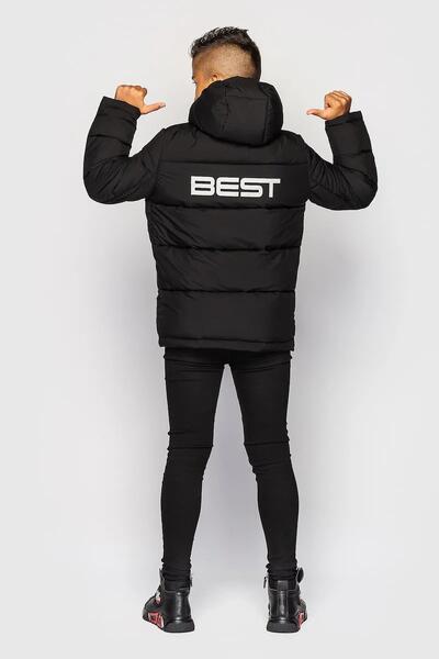 Foto 2 Winter Teenager Jacke f&uuml;r Jungen Austin Farbe Schwarz