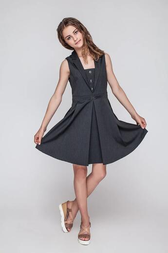 Fotoattēls 3 106080  Sundress Madina Melns 102655