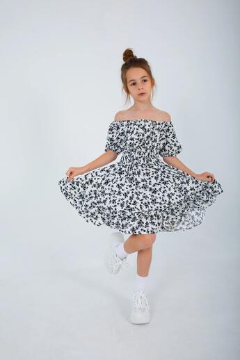 Nuotrauka 10 861792  Suknelė Laura Juoda ir balta 102655