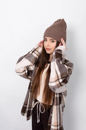 Fotografija 7 106085  Шапка Бриджит Карамель 102655