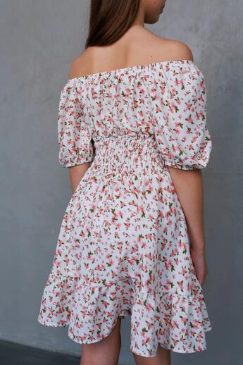 Photo 4 861792  Dress lora molochno-rozovyj 102655
