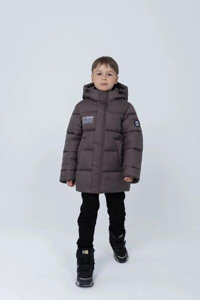 Buy Winter teenage Jacket for a boy martin Color tabachnyj. Children's Jacket - Cvetkov Photo 1 Winter Teenage Jacket for a boy martin Color tabachnyj