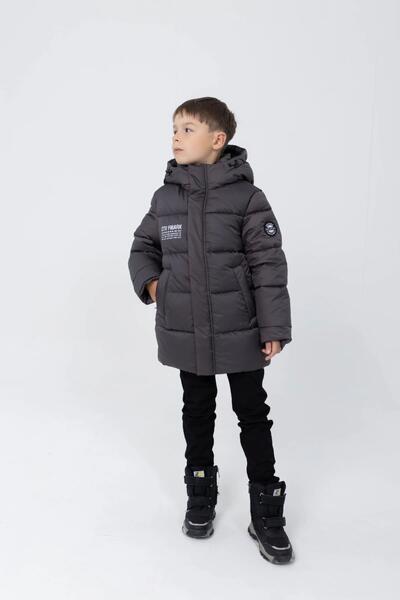 Buy Winter teenage Jacket for a boy martin Color grejdzh. Children's Jacket - Cvetkov Photo 1 Winter Teenage Jacket for a boy martin Color grejdzh