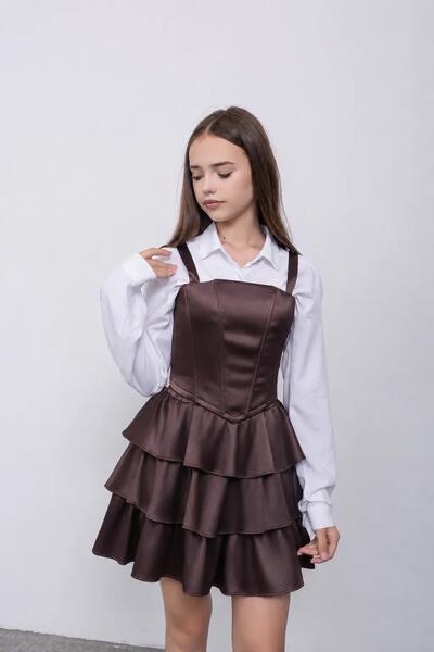 Foto 1 Sommer Jugend Корсет F&uuml;r M&auml;dchen Нелли Farbe Шоколадний
