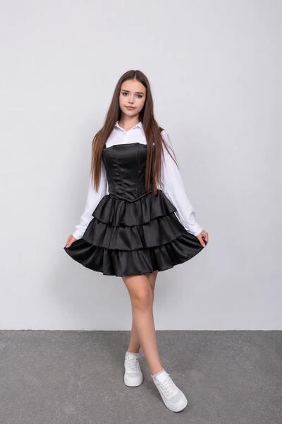 Foto 0 Sommer Jugend Корсет F&uuml;r M&auml;dchen Нелли Farbe чорний