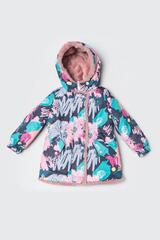 Foto 7 Winter Kinder Jacke Seltenheit Lila - Grau F&uuml;r M&auml;dchen