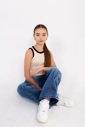 Fotografie 11 106080  Джинсы Синди чорный 