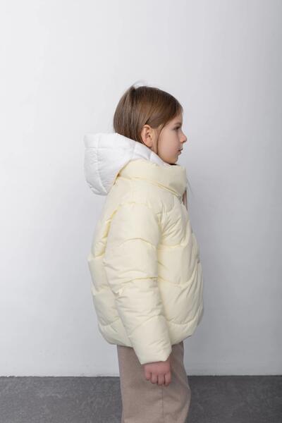 Foto 4 &Uuml;bergangszeit Kinder Куртка F&uuml;r M&auml;dchen Анабель Farbe Желто-молочный