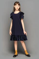 Foto 3  Kleid Darina Schwarz F&uuml;r M&auml;dchen