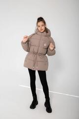 Фото 7 Зимняя Подростковая Куртка Дениза св. Капучино Для девочки