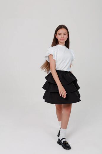 Photo 4 861792  Skirt romena shokoladnyj 102655