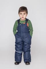 Photo 0  Semi-overalls dzhon sinij for a boy