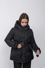 Фото 3 Зимняя Подростковая Куртка Стефания Шоколадный Для девочки