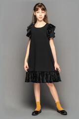 Foto 0  Kleid Darina Schwarz F&uuml;r M&auml;dchen