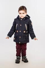 Fotografie 6  Bunda DAN Bordeaux pro chlapce