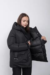 Фото 1 Зимняя Подростковая Куртка Стефания Шоколадный Для девочки