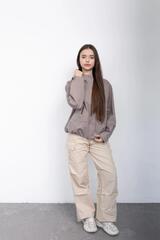Fotografie 0 Demi-sezon Adolescent Ветровка Аделла Бежевый Pentru fată