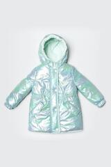 Foto 8 Winter Kinder Jacke Seltenheit Lila - Grau F&uuml;r M&auml;dchen