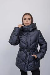 Фото 0 Зимняя Подростковая Куртка Элисон Нави Для девочки