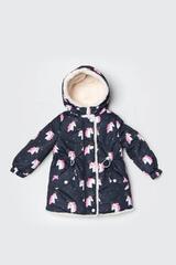 Foto 2 Winter Kinder Jacke Seltenheit Lila - Grau F&uuml;r M&auml;dchen